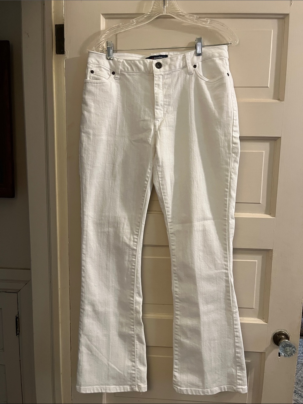 White Women's Bootcut Jeans